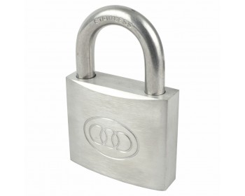 50mm Tri-Circle Stainless Steel Padlock